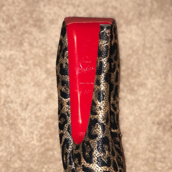 Christian Louboutin Leopard Platform - Picture 8 of 8
